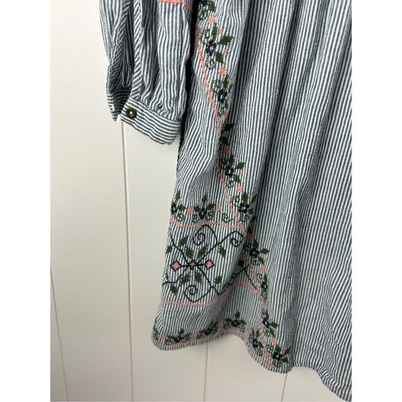 Anthropologie‎ Akemi + Kin COTTAGECORE DRESS 2P EMBROIDERED BOHO - Picture 14 of 14
